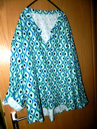 Modische tunika bluse - modische, tunika-bluse