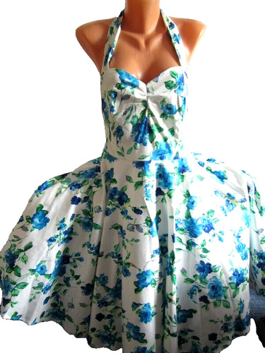 Kleid neckolder 50er jahre - 50er,