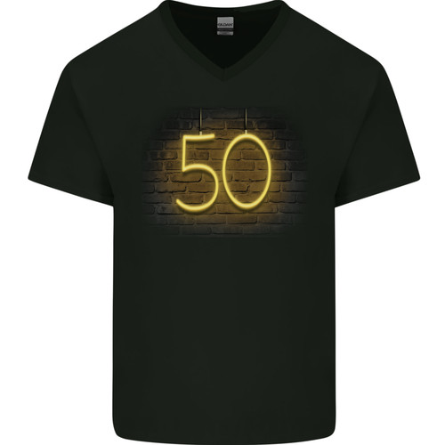 Geburtstag neonlichter 50 - neonlichter,