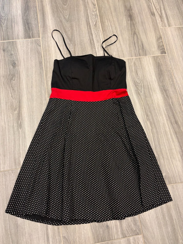 Rockabilly kleid schwarz rot - rockabilly,